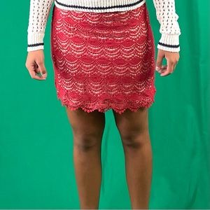 Club Monaco Lace Skirt